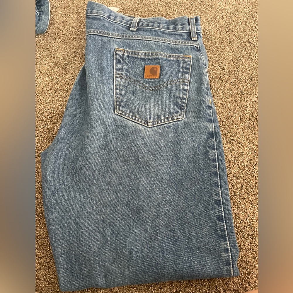 Mens Like New Carhartt Jeans Size 42X34